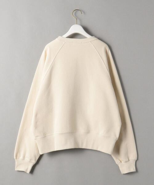 BEAUTY&YOUTH UNITED ARROWS(ビューティーアンドユースユナイテッドアローズ)の「BY コットン裏起毛 クルーネック プルオーバー -ウォッシャブル-(スウェット・レディース・ブラック/オフホワイト・FREE)」の12枚目の写真
