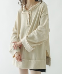 mystic | ジャガードヘンリープルオーバー(Tシャツ/カットソー)