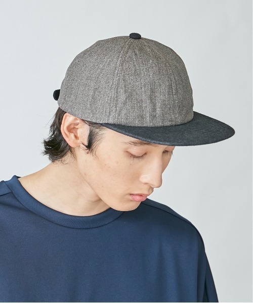 OVERRIDE(オーバーライド)の「OVERRIDE PAPER CROWN BALL CAP(キャップ・メンズ・グレー/ベージュ・57~59cm)」の3枚目の写真