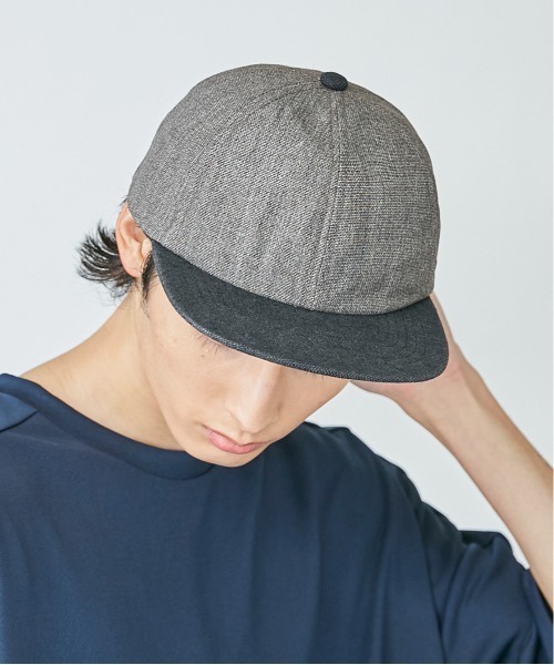 OVERRIDE(オーバーライド)の「OVERRIDE PAPER CROWN BALL CAP(キャップ・メンズ・グレー/ベージュ・57~59cm)」の4枚目の写真