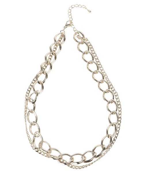 EVRIS（エヴリス）の「BIG CHAIN DOUBLE ネックレス（ネックレス・レディース・シルバー/ゴールド・FREE）」の11枚目の写真