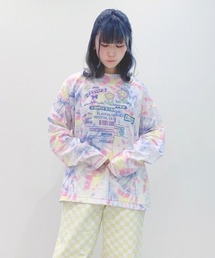 JOYFUL CANDY TIE DYE トップス
