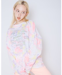 Candy Stripper | JOYFUL CANDY TIE DYE トップス(Tシャツ/カットソー)