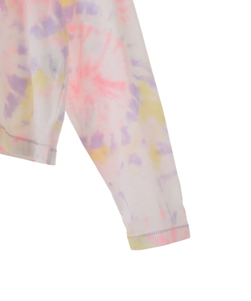 Candy Stripper(キャンディストリッパー)の「JOYFUL CANDY TIE DYE トップス(Tシャツ/カットソー・レディース・ネイビー/ピンク/エメラルド・2)」の17枚目の写真
