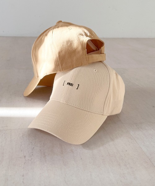 Bab（バブ）の「ロゴ刺繍キャップ（キャップ・レディース・ベージュ/オフホワイト・ONESIZE）」の2枚目の写真