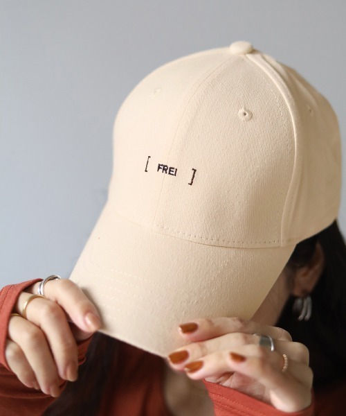 Bab（バブ）の「ロゴ刺繍キャップ（キャップ・レディース・ベージュ/オフホワイト・ONESIZE）」の8枚目の写真
