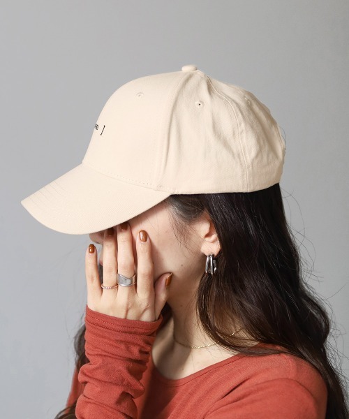 Bab（バブ）の「ロゴ刺繍キャップ（キャップ・レディース・ベージュ/オフホワイト・ONESIZE）」の10枚目の写真