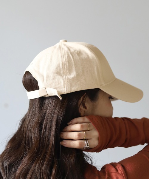 Bab（バブ）の「ロゴ刺繍キャップ（キャップ・レディース・ベージュ/オフホワイト・ONESIZE）」の11枚目の写真