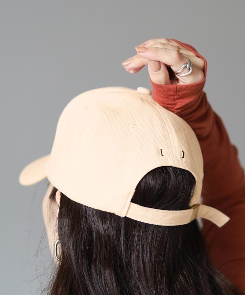 Bab（バブ）の「ロゴ刺繍キャップ（キャップ・レディース・ベージュ/オフホワイト・ONESIZE）」の12枚目の写真