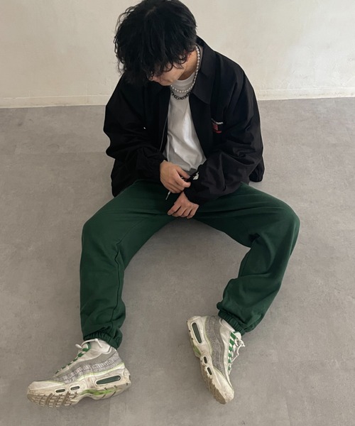 CPCM（シーピーシーエム）の「1ポイント刺繍裏毛スウェットパンツ（スウェットパンツ・メンズ・ネイビー/グレー/グリーン/マスタード・FREE）」の22枚目の写真