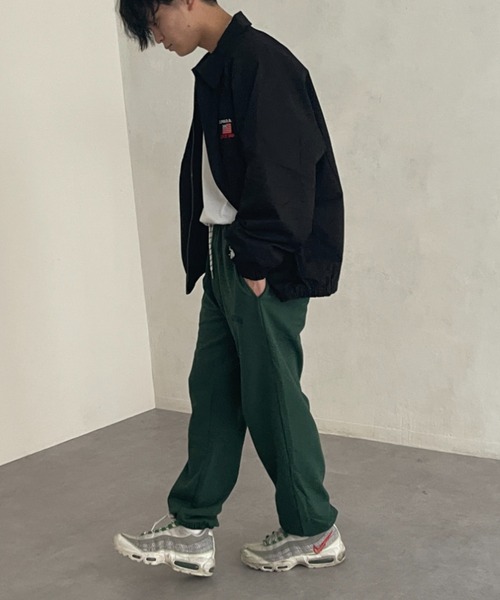 CPCM（シーピーシーエム）の「1ポイント刺繍裏毛スウェットパンツ（スウェットパンツ・メンズ・ネイビー/グレー/グリーン/マスタード・FREE）」の17枚目の写真