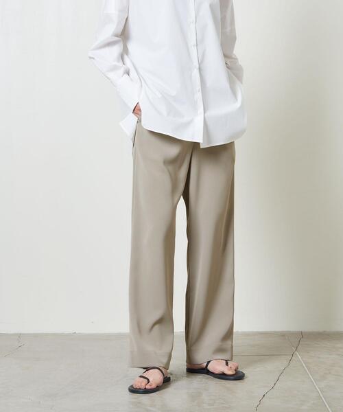 MARW UNITED ARROWS(マルゥ ユナイテッドアローズ)の「<MARW UNITED ARROWS(マルゥ ユナイテッドアローズ)> P TK SEMI WIDE†(その他パンツ・レディース・ベージュ/ブラック・38/36)」の15枚目の写真