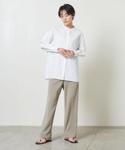 MARW UNITED ARROWS(マルゥ ユナイテッドアローズ)の「<MARW UNITED ARROWS(マルゥ ユナイテッドアローズ)> P TK SEMI WIDE†(その他パンツ・レディース・ベージュ/ブラック・38/36)」の17枚目の写真