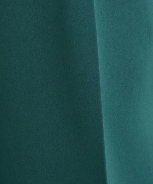 LOEFF（ロエフ）の「＜LOEFF（ロエフ）＞TA/PL サテン クロップドパンツ（スラックス・レディース・ダークグリーン/ライム・1/2/0）」の10枚目の写真