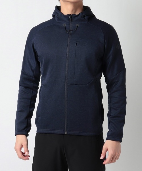 デサントアスレチック アクティブテックメランジェフーディー Active Tech Athletic Tech マウンテンパーカー Active Descente デサント のファッション Hoodie マウンテンパーカー Melange 通販ファッションの