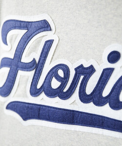 FREAK'S STORE（フリークスストア）の「FREAK'S STORE/フリークスストア フェルトロゴ SWEAT HOODIE/スウェット/サガラ/刺繍（パーカー・メンズ・グレー/グリーン/ブラック/ライトグレー・LARGE/MEDIUM）」の10枚目の写真