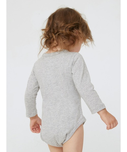 GAP(ギャップ)の「ブラナンフェイバリット ボディスーツ (ベビー)(ロンパース・キッズ・ホワイト/ライトグレー/ネイビー・6-12M/18-24M/3-6M/12-18M/0-3M)」の9枚目の写真