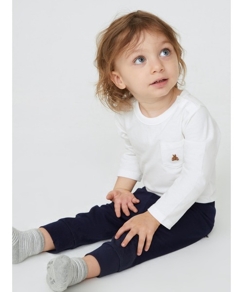 GAP(ギャップ)の「ブラナンフェイバリット ボディスーツ (ベビー)(ロンパース・キッズ・ホワイト/ライトグレー/ネイビー・6-12M/18-24M/3-6M/12-18M/0-3M)」の8枚目の写真