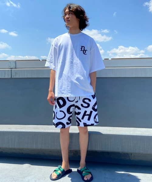 DC(ディーシー)の「DC/ディーシー オーバーサイズ バックロゴTシャツ/刺繍ロゴTee DST222014(Tシャツ/カットソー・メンズ・ベージュ/ホワイト/ブラック・M/L/2XL/XL)」の21枚目の写真