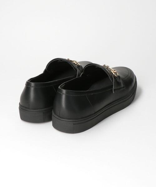 BEAUTY&YOUTH UNITED ARROWS（ビューティーアンドユースユナイテッドアローズ）の「BY ビット ローファー スニーカー（スリッポン・メンズ・ブラック/その他1・8/10/7/9）」の6枚目の写真