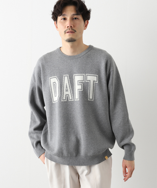B.C STOCK(ベーセーストック)の「DAFTジャガードニット(ニット/セーター・メンズ・ライトグレー/ネイビー/グレー/アイボリー・LARGE/MEDIUM)」の8枚目の写真