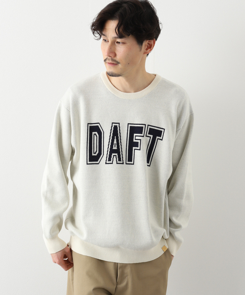 B.C STOCK(ベーセーストック)の「DAFTジャガードニット(ニット/セーター・メンズ・ライトグレー/ネイビー/グレー/アイボリー・LARGE/MEDIUM)」の10枚目の写真