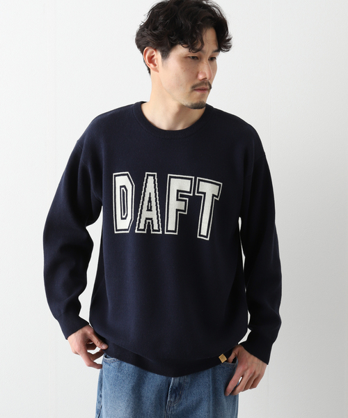 B.C STOCK(ベーセーストック)の「DAFTジャガードニット(ニット/セーター・メンズ・ライトグレー/ネイビー/グレー/アイボリー・LARGE/MEDIUM)」の11枚目の写真