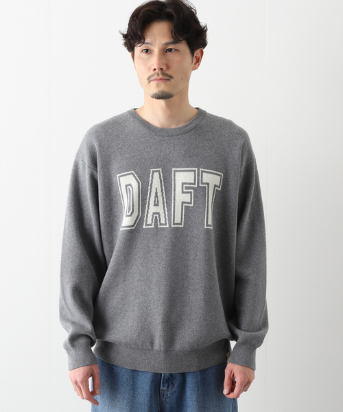 B.C STOCK(ベーセーストック)の「DAFTジャガードニット(ニット/セーター・メンズ・ライトグレー/ネイビー/グレー/アイボリー・LARGE/MEDIUM)」の13枚目の写真