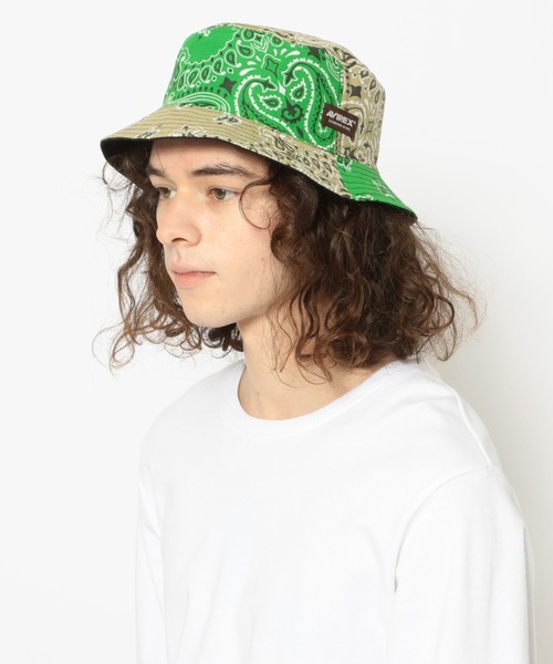 AVIREX（アヴィレックス）の「バンダナ リバーシブル ハット / BANDANA REVERSIBLE HAT / アヴィレックス / AVIREX（ハット・メンズ・ホワイト/ブラック・FREE）」の12枚目の写真