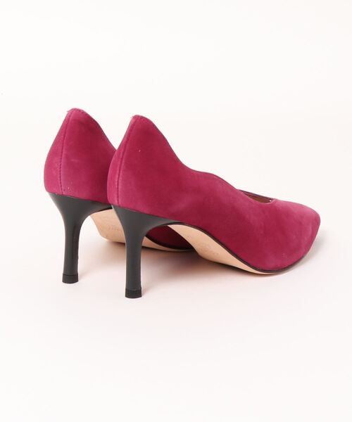 UNISA（ユニサ）の「ポインテッドスカラップパンプス/UNISA LOCO（パンプス・レディース・ピンク/ブラック・39/37/38/35/36）」の3枚目の写真