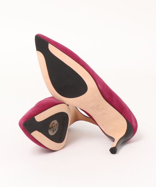 UNISA（ユニサ）の「ポインテッドスカラップパンプス/UNISA LOCO（パンプス・レディース・ピンク/ブラック・39/37/38/35/36）」の4枚目の写真