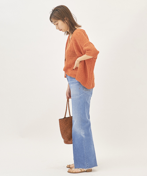 plage(プラージュ)の「【ROBERTO COLLINA/ロベルトコリーナ】SP KNIT タンクトップ◆(タンクトップ・レディース・キャメル/オレンジ・FREE)」の18枚目の写真