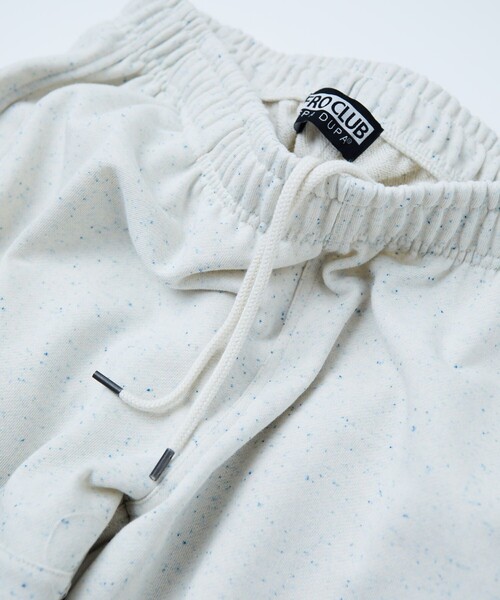 FREAK'S STORE(フリークスストア)の「FRO CLUB/フロクラブ 別注 スウェットカーゴパンツ/SP NEP SWT PT(スウェットパンツ・メンズ・グレー/オフホワイト・MEDIUM/LARGE)」の6枚目の写真