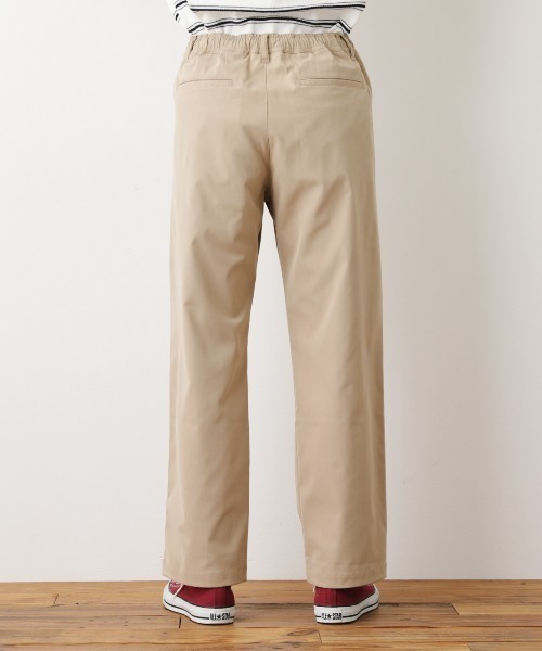RODEO CROWNS WIDE BOWL（ロデオクラウンズワイドボウル）の「ストレッチタックパンツ（チノパンツ・メンズ・ベージュ/ブラック・LARGE/MEDIUM）」の10枚目の写真