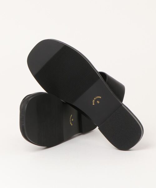 Chez toi（シェトワ）の「フラットトングサンダル（サンダル・レディース・グレー/オフホワイト/ブラック・S/M/L）」の13枚目の写真