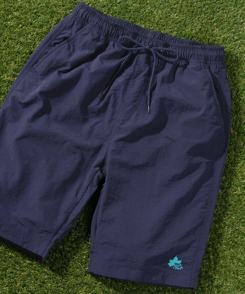 LOGOS（ロゴス）の「【LOGOS/ロゴス】ワンポイントロゴ刺繍 ナイロン 無地ショーツ/ ハーフパンツ（その他パンツ・メンズ・イエロー/レッド/ベージュ/パープル/ネイビー/チャコールグレー/ライトグリーン・M/XL/L）」の5枚目の写真