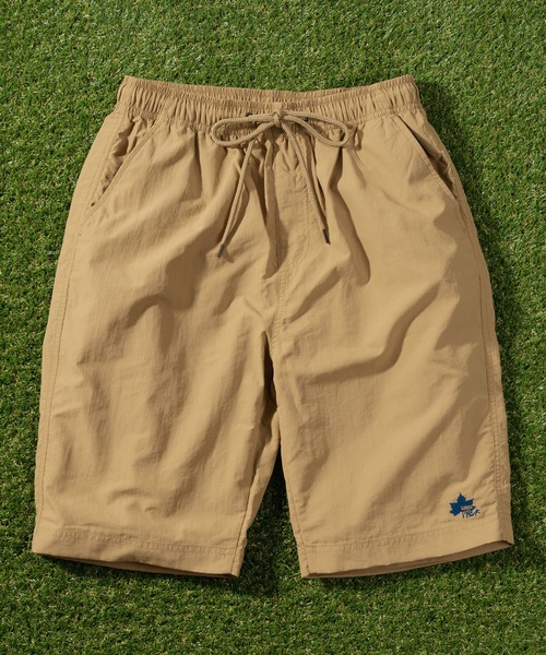 LOGOS（ロゴス）の「【LOGOS/ロゴス】ワンポイントロゴ刺繍 ナイロン 無地ショーツ/ ハーフパンツ（その他パンツ・メンズ・イエロー/レッド/ベージュ/パープル/ネイビー/チャコールグレー/ライトグリーン・M/XL/L）」の9枚目の写真