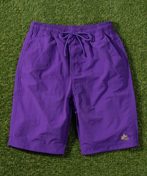 LOGOS（ロゴス）の「【LOGOS/ロゴス】ワンポイントロゴ刺繍 ナイロン 無地ショーツ/ ハーフパンツ（その他パンツ・メンズ・イエロー/レッド/ベージュ/パープル/ネイビー/チャコールグレー/ライトグリーン・M/XL/L）」の12枚目の写真