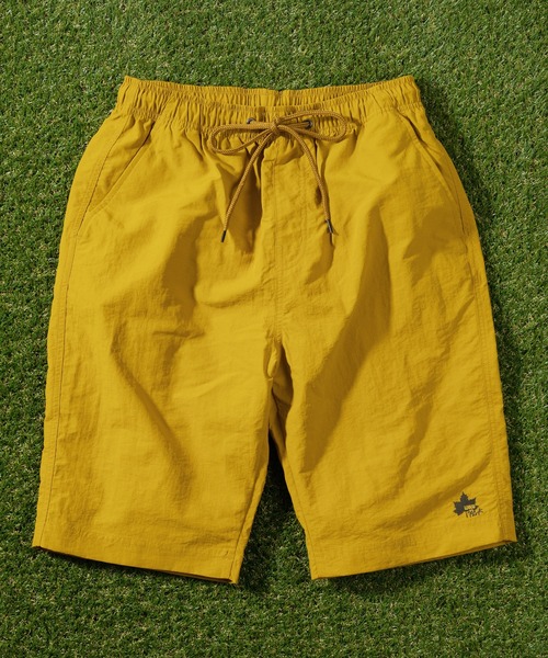 LOGOS（ロゴス）の「【LOGOS/ロゴス】ワンポイントロゴ刺繍 ナイロン 無地ショーツ/ ハーフパンツ（その他パンツ・メンズ・イエロー/レッド/ベージュ/パープル/ネイビー/チャコールグレー/ライトグリーン・M/XL/L）」の13枚目の写真