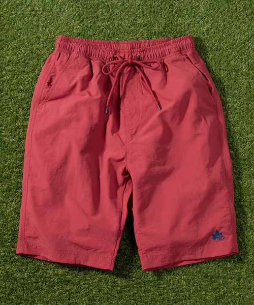 LOGOS（ロゴス）の「【LOGOS/ロゴス】ワンポイントロゴ刺繍 ナイロン 無地ショーツ/ ハーフパンツ（その他パンツ・メンズ・イエロー/レッド/ベージュ/パープル/ネイビー/チャコールグレー/ライトグリーン・M/XL/L）」の14枚目の写真