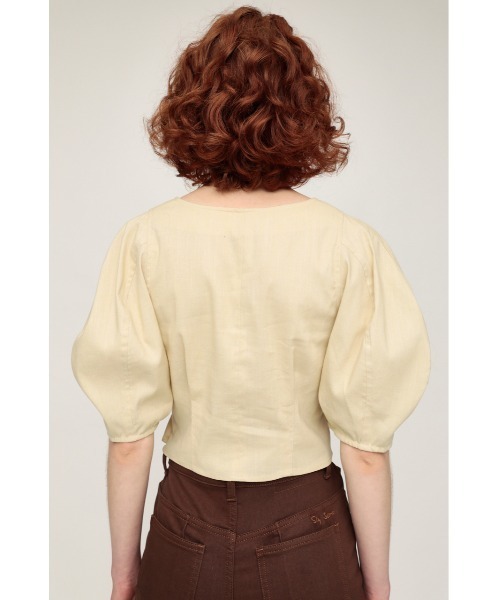 SLY（スライ）の「PUFF SL TOPS パフスリーブ トップス（シャツ