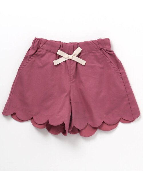 apres les cours(アプレレクール)の「スカラップショートパンツ(その他パンツ・キッズ・インディゴブルー/ピンク/アイボリー/カーキ/イエロー/オレンジ/チェック・80/100/140/120/130/90/110)」の6枚目の写真