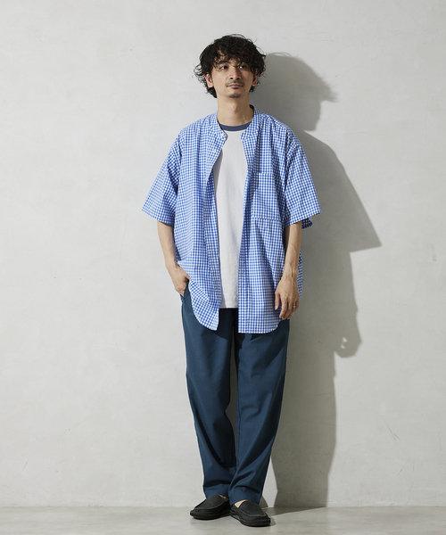 JOURNAL STANDARD relume(ジャーナルスタンダード レリューム)の「CALIFORNIA リネンシェフパンツ(その他パンツ・メンズ・ブラック/オフホワイト/ブラウン/グリーン/ブルー・SMALL/MEDIUM/LARGE)」の6枚目の写真