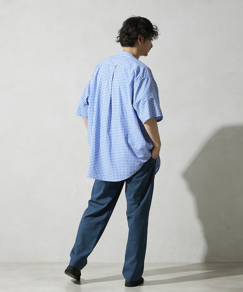 JOURNAL STANDARD relume(ジャーナルスタンダード レリューム)の「CALIFORNIA リネンシェフパンツ(その他パンツ・メンズ・ブラック/オフホワイト/ブラウン/グリーン/ブルー・SMALL/MEDIUM/LARGE)」の8枚目の写真