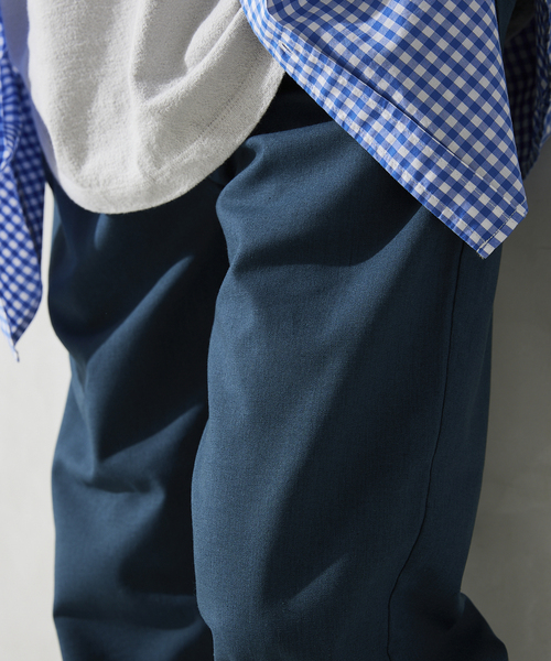 JOURNAL STANDARD relume(ジャーナルスタンダード レリューム)の「CALIFORNIA リネンシェフパンツ(その他パンツ・メンズ・ブラック/オフホワイト/ブラウン/グリーン/ブルー・SMALL/MEDIUM/LARGE)」の9枚目の写真