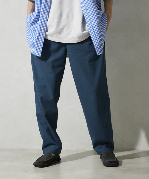 JOURNAL STANDARD relume(ジャーナルスタンダード レリューム)の「CALIFORNIA リネンシェフパンツ(その他パンツ・メンズ・ブラック/オフホワイト/ブラウン/グリーン/ブルー・SMALL/MEDIUM/LARGE)」の10枚目の写真