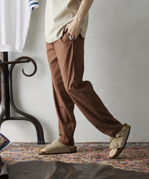 JOURNAL STANDARD relume(ジャーナルスタンダード レリューム)の「CALIFORNIA リネンシェフパンツ(その他パンツ・メンズ・ブラック/オフホワイト/ブラウン/グリーン/ブルー・SMALL/MEDIUM/LARGE)」の14枚目の写真