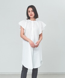 qualite | ﾌﾞﾛｰﾄﾞ2wayﾁｭﾆｯｸｼｬﾂ(シャツ/ブラウス)