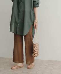 URBAN RESEARCH DOORS | シャーリングKNITパンツ(その他パンツ)