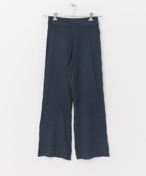 URBAN RESEARCH DOORS(アーバンリサーチドアーズ)の「シャーリングKNITパンツ(その他パンツ・レディース・ブラウン/ネイビー・MEDIUM)」の17枚目の写真